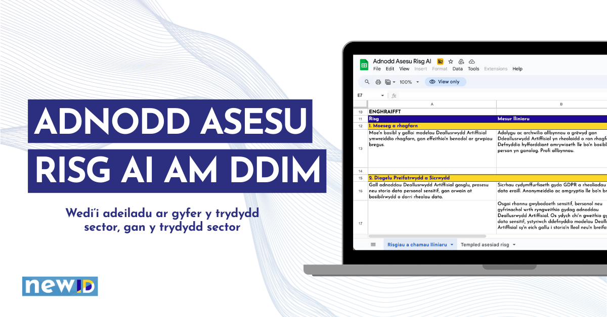 Adnodd Asesu Risg AI Am Ddim i’r Trydydd Sector