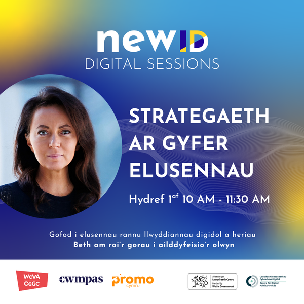 Strategaeth ar gyfer Elusennau: Sesiynau Digidol Newid